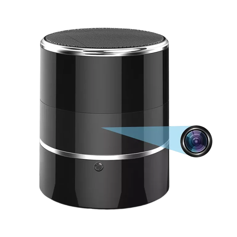 Bluetooth Speaker Camera with 240° Rotatable Lens
