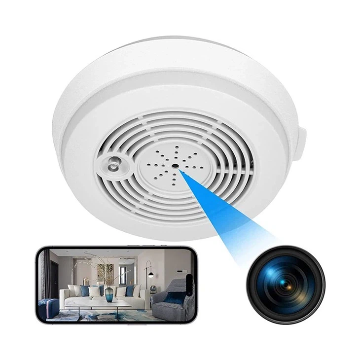 HD Smoke Detector Nanny Camera
