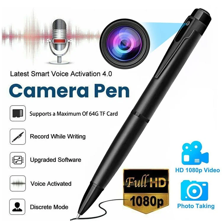 W10 Video Recording SPY Pen