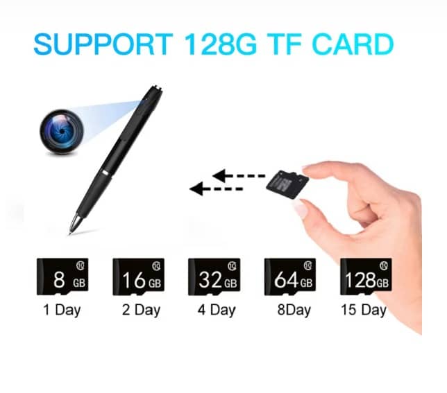 Wi-Fi Video Recording Pen