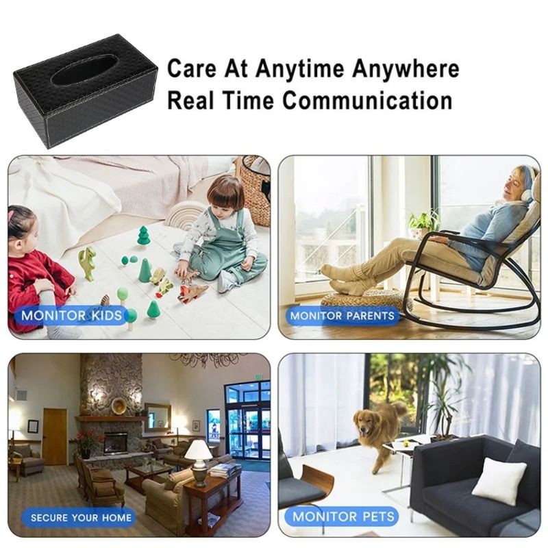 WiFi Spy Camera Tissue Box