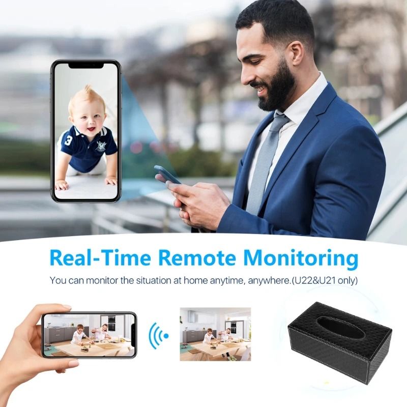 WiFi Spy Camera Tissue Box